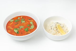 Том Ям с креветками