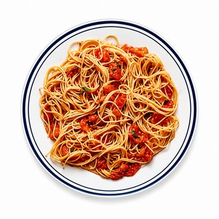 Spaghetti + Turkey + Plantain