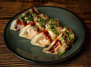 Gyozas de pato