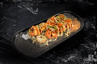 Roll fara orez IN MAMENORI "crab hello"