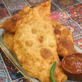 Chebureki with Beef and Lamb 