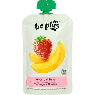 Be Plus Fresa Y Plátano 100g