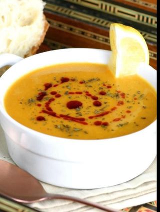Sopa de lentejas