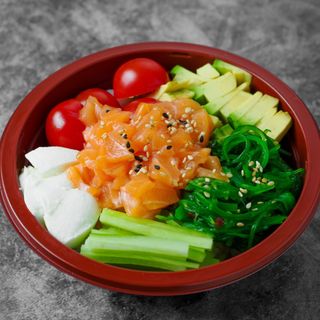 Poke bowl de salmon