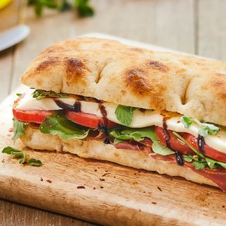 Ciabatta z szarpaną wołowiną