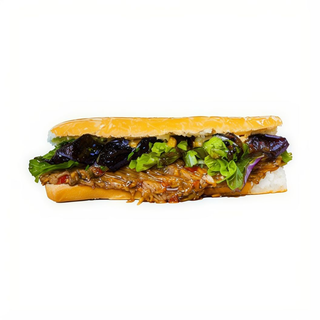 Bocadillo teriyaki beef