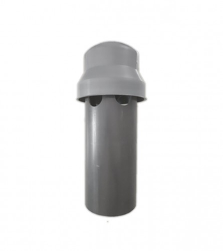 (182930) Kapa za ventilaciju 100mm PVC siva