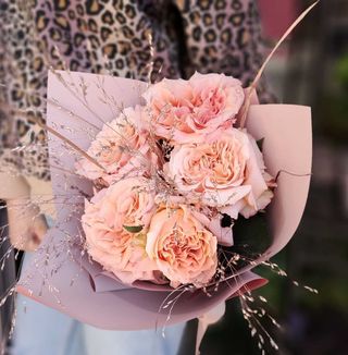 Buchet Rose Gold Garden 
