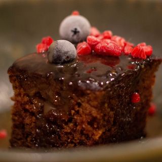 Bolo de Tâmaras e Toffee