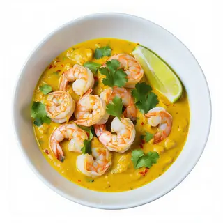 Korma Con Langostinos