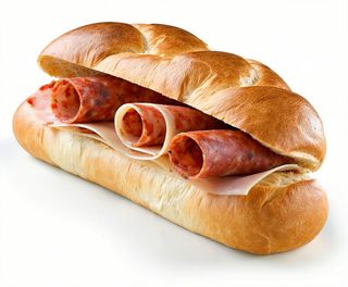 Panino con salsiccia Siciliana