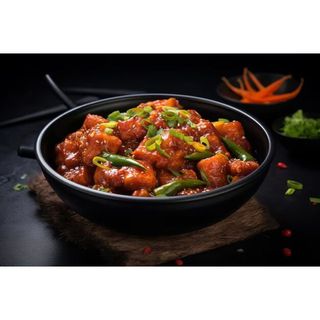 Cashew Schezwan: Fish