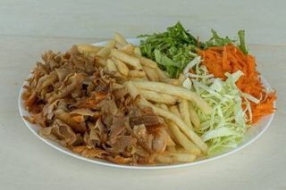 Menu Kebab no Prato