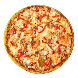 Pizza De Pollo (Mediana)