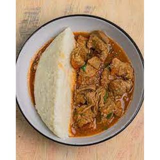 Ugali beef stew