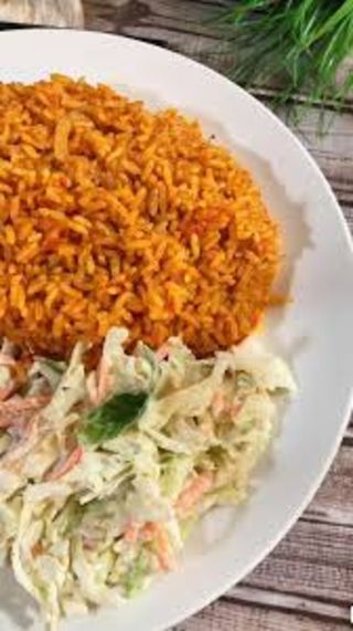 Rice + Beef + Coleslaw + Drink