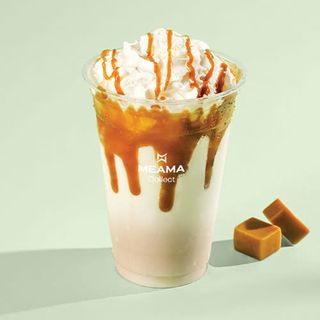 ცივი კარამელ მაკიატო