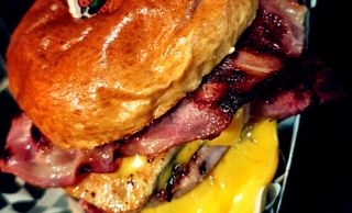 Hamburguesa chef pig