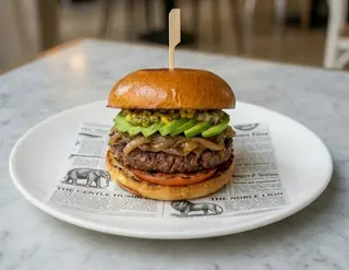 Hamburguesa La Vegana