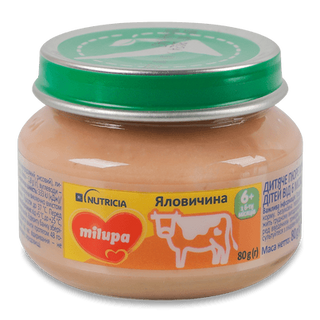 Пюре Milupa яловичина (80г)