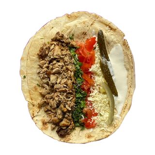 Шаурма по-сирійськи з Сулугуні