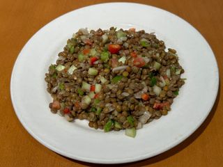 Ensalada de lentejas