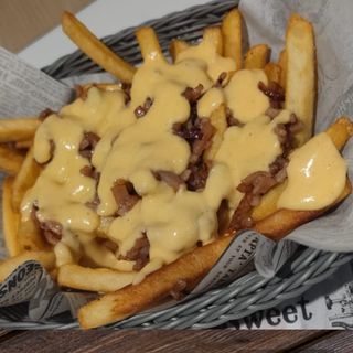 Patatas con Bacón y Queso Cheddar