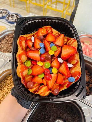 Bubble Waffle Strawberry
