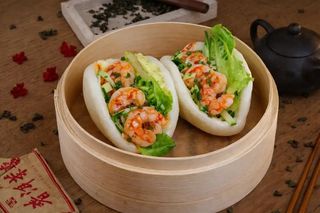 Bułeczki Bao z krewetkami (2 szt.)