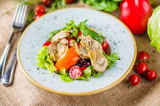 Insalata con carciofi