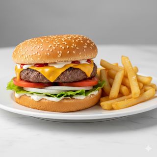 Hamburguesa con Queso
