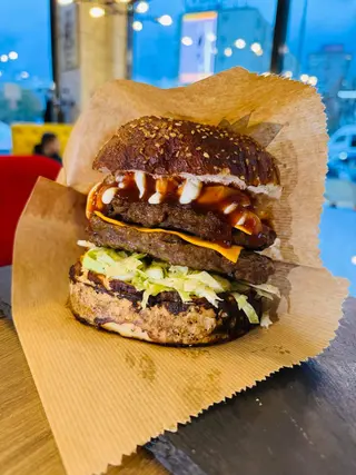 XXL Cheseburger Meni
