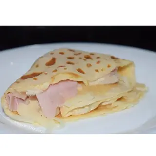 Crep jamón York y queso