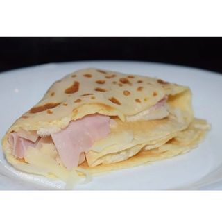 Crep jamón York y queso