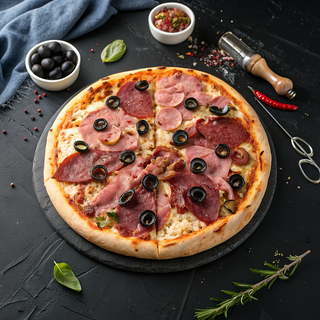 Pizza Mare Trio Pastrami
