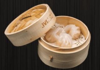 Ravioli di gamberi al vapore