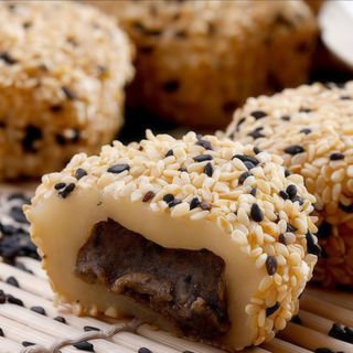 Sésamo mochi (2 uds)