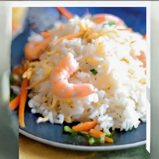 Arroz Frito Con Gambas