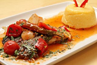 Saramura de crap cu mamaliguta