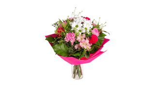 Bukiet mieszany różowy S