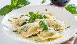 Ravioli ricotta épinards