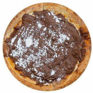 Pizza Con Nutella Y Smarties