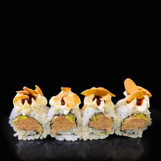 Uramaki mandorle roll