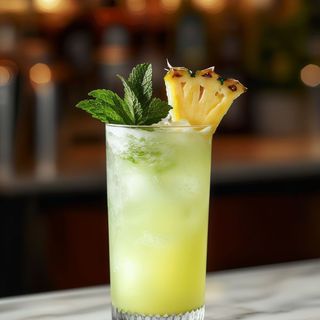 Pineapple Mint Juice