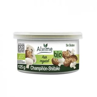 Paté Vegetal De Champiñon Y Shiitake Alvime Bio 125 Gr.