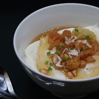 Tofu salato con l’olio sesamo (Vegana)