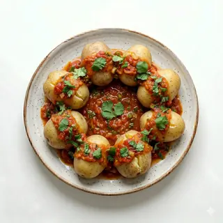 Patata Cocida Y Ahogado (Ración)