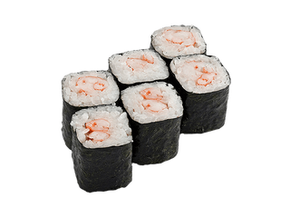 Рол Макі з тигровою креветкою (6шт/150г)