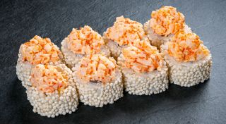 Рол спайсі креветка в рисових кульках