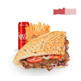 Menú Doner Kebab  XXL